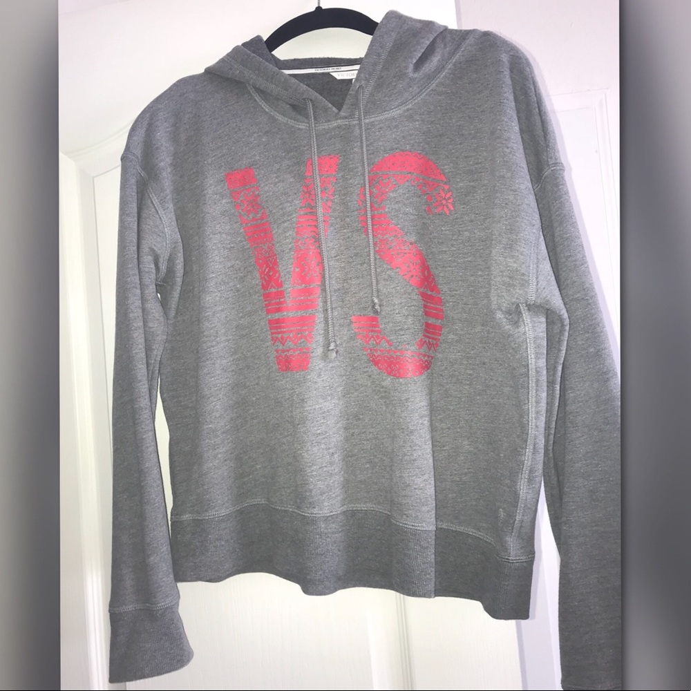 Victoria’s Secret VS gray hoodie, size medium